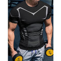 patterned compression shirt